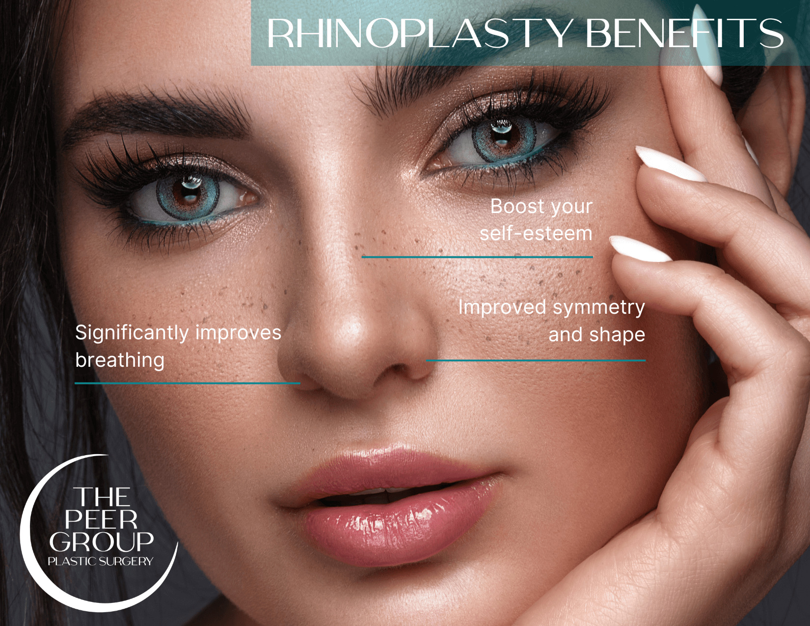 See the benefits of rhinoplasty at New Jersey’s The Peer Group
